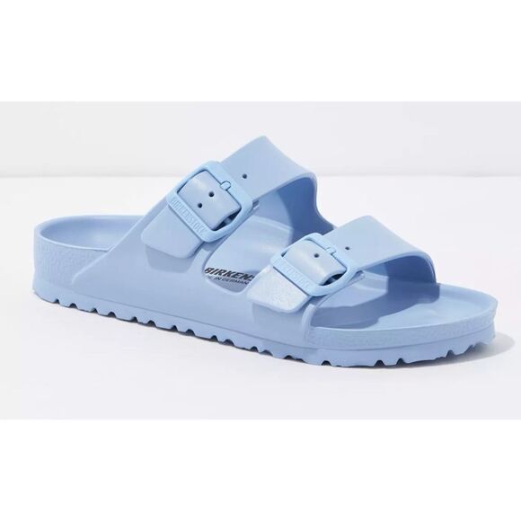 Birkenstock Shoes - Birkenstock Arizona EVA Sandals in Ice Blue Size 41